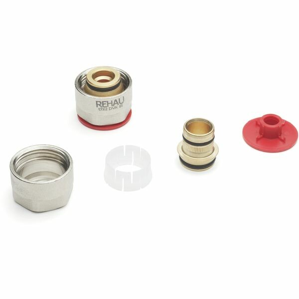 Резьбозажимное соединение (ЕВРОКОНУС) Rehau RAUTITAN 17х2.0х3/4 12506071002