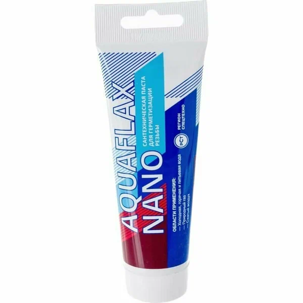 Уплотнительная паста для льна Aquaflax Nano 80 гр. тюбик