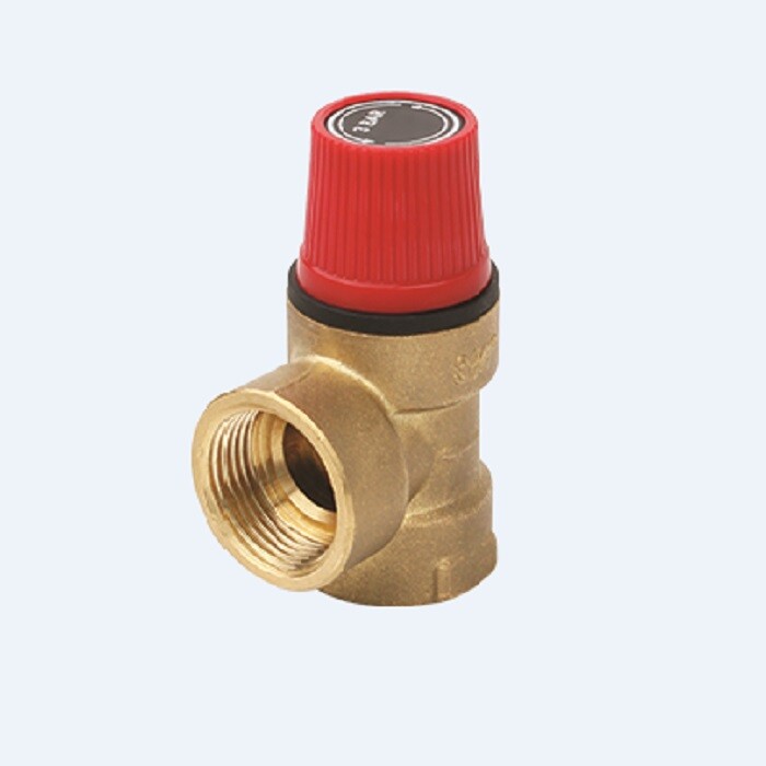 ESV06.1212 Elsen Клапан предохранительный, 1/2"х1/2" Вр-Вр 6 бар, латунь