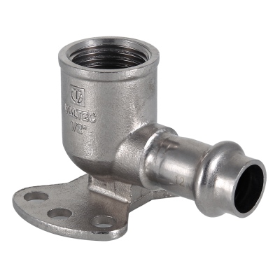 Пресс водорозетка из нержавеющей стали Valtec 15 мм х 1/2" VTi.954.I.001504