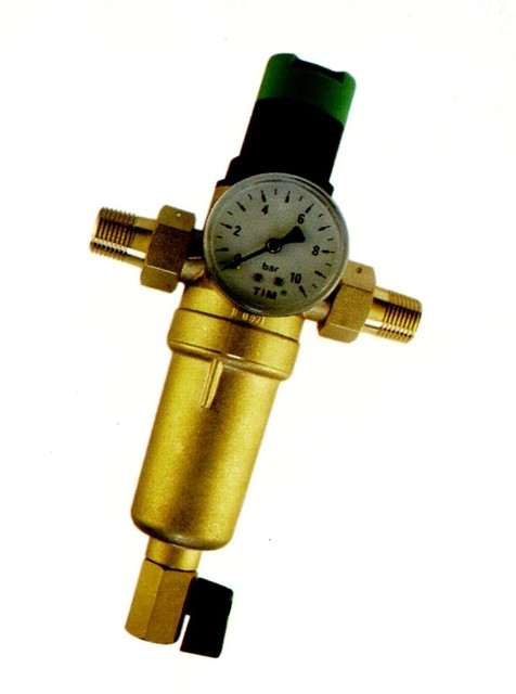 Фильтр самоочищающийся с редуктором давления и с металлическим корпусом 1/2" JH1007 горячий Tim